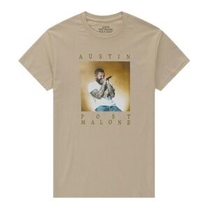 NWT Austin Post Malone T-Shirt Sz M Short Sleeve Art Auston Tour Boyfriend Fit